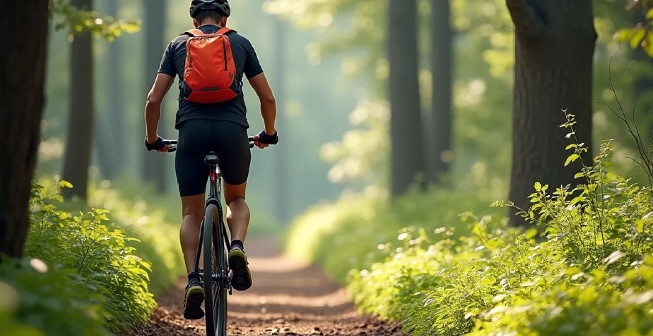 trail forestier 