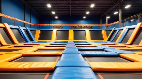 Trampoline park à Sambreville